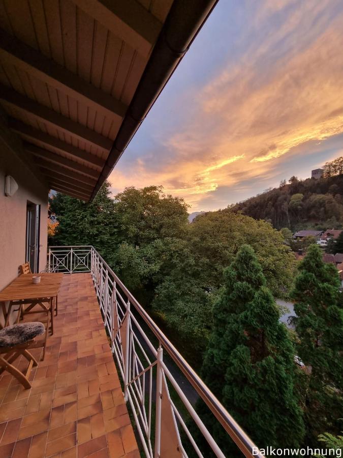 Ferienwohnung Tostner Burgblick Feldkirch Exteriör bild