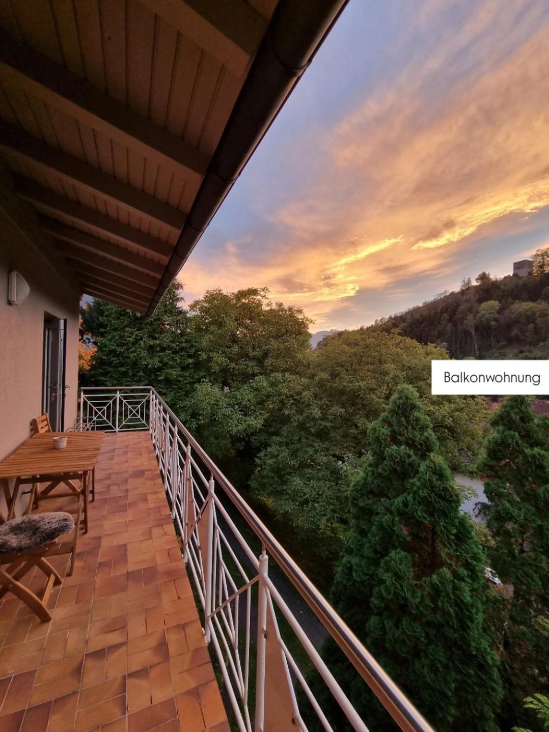 Ferienwohnung Tostner Burgblick Feldkirch Exteriör bild